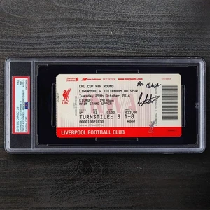 2016 Liverpool Ticket Trent Alexander Arnold Pro Debut Rookie RC Ticket 1/1 PSA - Picture 1 of 2
