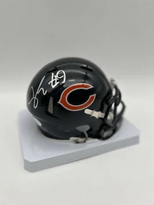 Jaquan Brisker Autographed Chicago Bears Mini Football Helmet JSA CoA - Picture 1 of 4