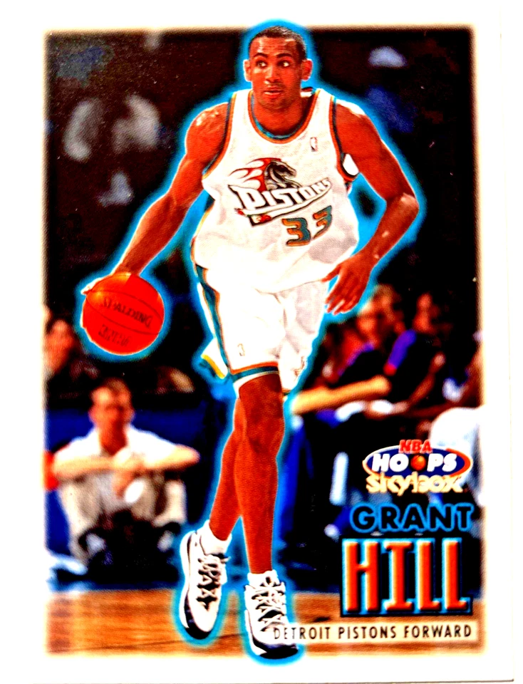 1999-00 Hoops Basketball #60 Grant Hill Detroit Pistons - Image 1 of 1