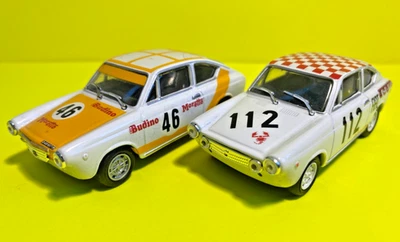 N°2 FIAT ABARTH - 1300 VALLELUNGA 1970 - OTS 1000 MONZA 1970 - Progetto K 1/43 - Immagine 1 di 4