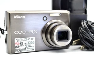 ⏯️[Excellent+5] Nikon COOLPIX S600 10.0MP Digital Camera Gray  From Japan - Picture 1 of 18