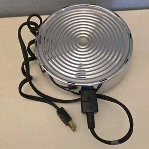 Scaldapiastra elettrico vintage WEST BEND alluminio Heat-Rite base 3295 testato - Foto 1 di 6