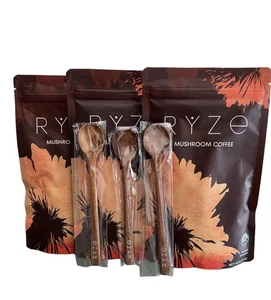 (Pack Of 3) Ryse Organic Mushroom Coffee 6 Adaptogenic Mushroom**Free Shipping** - Picture 1 of 2
