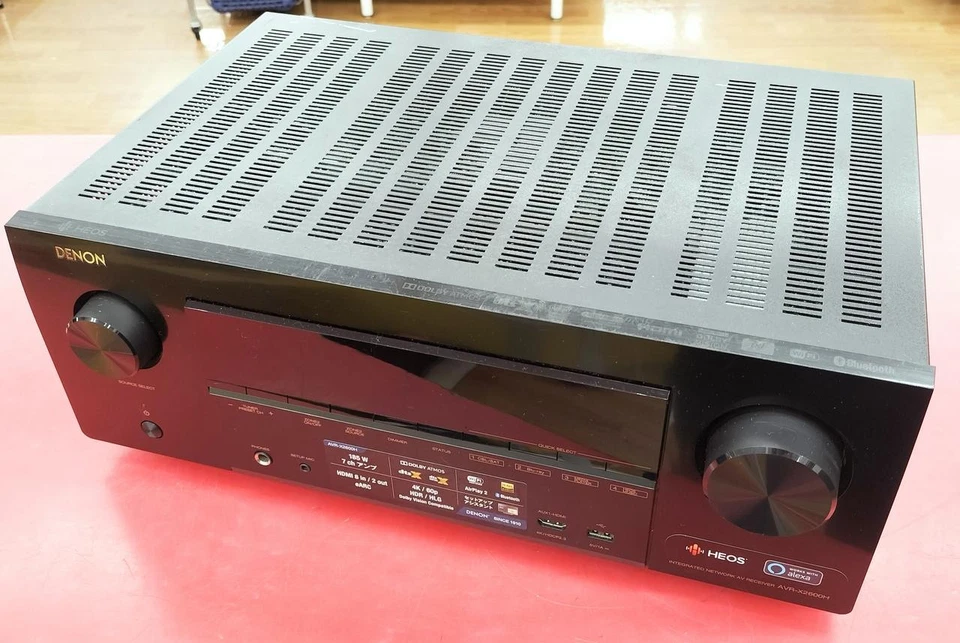 Denon AVR-X2600H 7.2ch 185W AV Receiver Dolby Atmos DTS:X 8 HDMI 2019 - Image 1 of 4