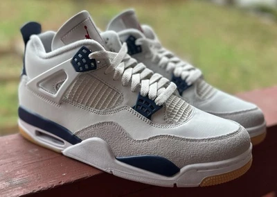 Nike SB X Air Jordan 4 Mid Retro 'Navy' Jordan IV AJ4 Para hombres DR5415-100 Grado B Foto 1 de 4