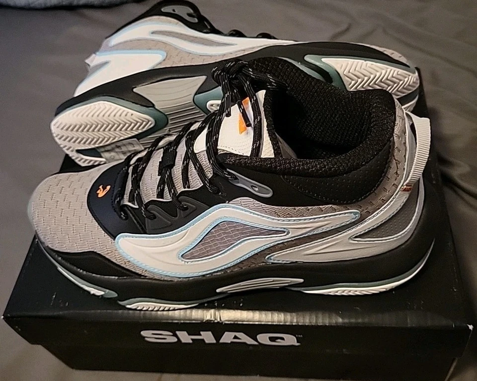 Zapatilla deportiva Shaq Speed Demon 2.0 negra/blanca talla 11 para hombre Foto 1 de 4
