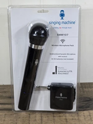 Поющая машина SMM107 беспроводной микрофон караоке новый запечатанный - Изображение 1 из 2