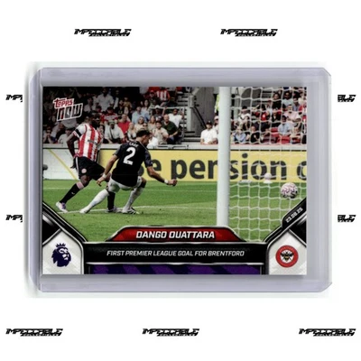 2025 Topps Now Premier League - #9 Dango Ouattara /225 First PL Goal - Image 1 of 2