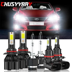 For Lexus GS350 2007-2011 LED HID Headlight High&Low Beam + Fog Light Bulbs US - Bild 1 von 16