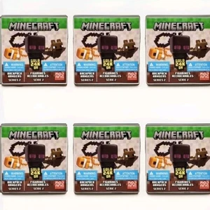 Minecraft Series 2 Gold 24K OR Backpack Hangers - Lot Of 2 Sealed Blind Boxes - Picture 1 of 1