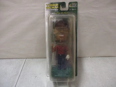 Tiger Slam Playmakers 2002 Upper Deck Tiger Woods The Masters Bobble Head Foto 1 de 2