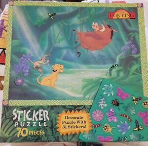 Lion King Puzzle, Unopened