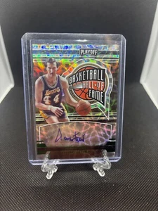 Jerry West 2021-2022 Chronicles Playoff Hall Of Fame Green Auto SP - Picture 1 of 2