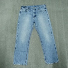 Bull Head Denim Jeans Men's Size 36 X 29 Blue Straight Leg Cotton 