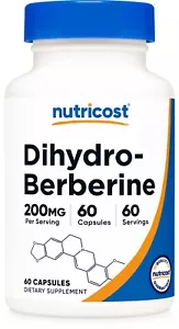 Nutricost Dihydroberin Kapseln (200 mg, 60 Kapseln) - vegan, glutenfrei - Bild 1 von 6