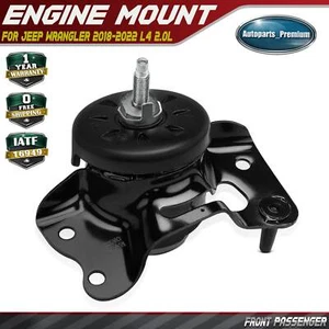 Montaje de motor delantero derecho para Jeep Wrangler 2018-2022 L4 2,0 L DOHC turboalimentado - Imagen 1 de 8