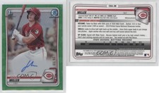 2020 Bowman Draft Chrome Picks Green Refractor /99 Jackson Miller #CDA-JM Auto