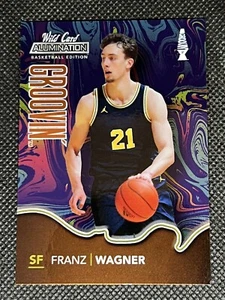 2022 Wild Card Allumination FRANZ WAGNER RC #BG-12 BLUE GROOVIN’ ROOKIE CARD SP - Picture 1 of 2