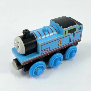 Thomas and Friends Blue #1 Train Wooden Railway - Picture 1 of 3