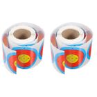 2 Rolls Fluorescent Paper Targets Adhesive Shooting Tool