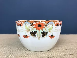 ANTIGUO TAZÓN DE AZÚCAR ABIERTO PORCELANA DE HUESO FINO INGLÉS - Imagen 1 de 5