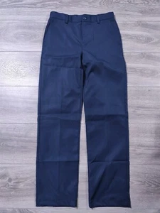 Lands End Pants Boys Size 14 Blue Navy School Uniform Bottoms 29" Inseam Kids - Picture 1 of 8
