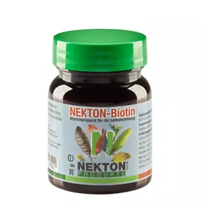 Nekton Biotin Vitamin Supplement for Birds Feathers Moulting 35g - Picture 1 of 1