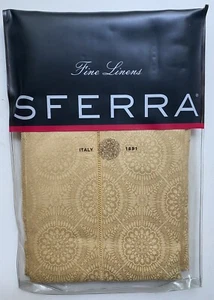 New Sferra Sarto 3285-Honey Standard Sham Egyptian Cotton 21x26 - Picture 1 of 5
