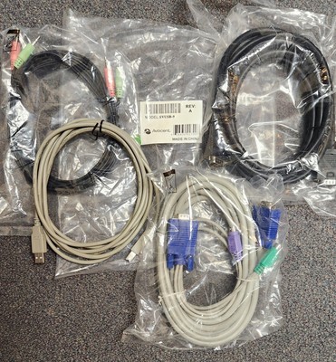 Avocent SWITCHVIEW 6 KVM Switch Cable Kit - 4...