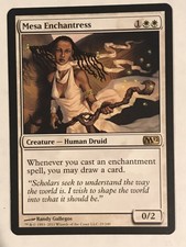 Mesa Enchantress SP Magic 2012 M12 MTG