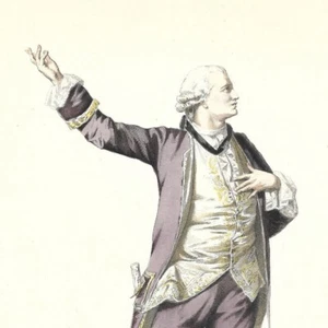 Damis  - La métromanie - Gravure de presse 1872 - Picture 1 of 2