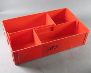 LEGO® System Sortierkasten Sortierbox Rot Box Aufbewahrung Sammelbox Kiste R1 - Bild 1 von 2