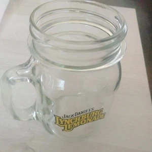 Jack Daniels Lynchburg Limonade Einmachglas Stil Becher Glas - Bild 1 von 3