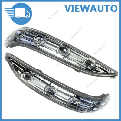 RH&LH Rearview Side Mirror Turn Signal Lamp W/ Bulb For 2010-2013 Hyundai ix35 Foto 1 de 4