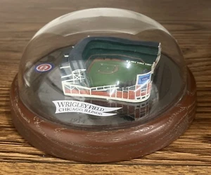 Classic Ballpark Chicago Cubs Wrigley Stadium. Signed By Ernie Banks! - Picture 1 of 14