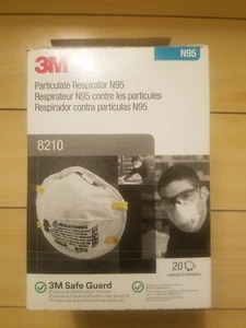 Open Box 8210 N95 Partikel Atemschutzmaske, 19 Masken, Ablaufdatum 01/2027 - Bild 1 von 1