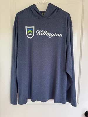 Camisa deportiva Killington Vermont Ouray para hombre azul LS XL- USADA EN EXCELENTE ESTADO Foto 1 de 4