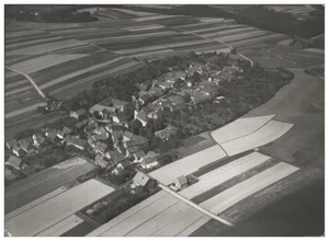 ZZ-2027/ Albersdorf Thüringen Luftbild Foto 18 x 13 cm ca.1938 - Picture 1 of 2