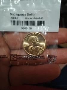 2004-P Sacagawea Dollar Uncirculated From Original Roll - Picture 1 of 2