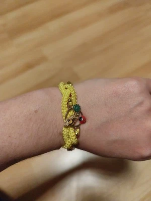 Makramee Armband Handgeknüpft - Bild 1 von 4