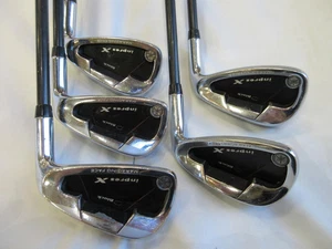 YAMAHA inpres X D BLACK Iron Set 5pcs DX-508i Flex R Regular Right Handed - Picture 1 of 6