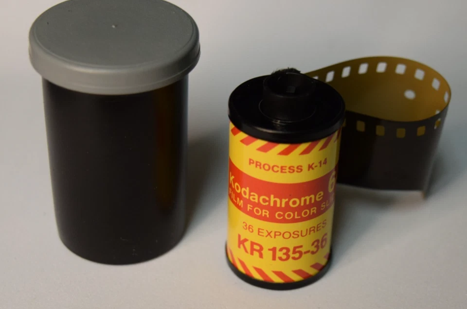 Película, Kodak, Kodachrome64, color, diapositivas, KR-135-36, caducada, 35 mm, vintage Foto 1 de 3