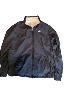 Vintage Nike Windbreaker Youth Size XL Full Zip Grey Tag Y2K - Picture 1 of 3