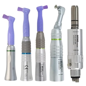 Dental Hygiene Prophy Handpiece 4:1 Straight Nose Cone Air Motor 4Hole Low Speed - Picture 1 of 115