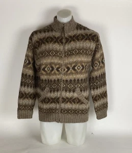 Vintage Ralph Lauren Damen Handstrick Wollmischung Pullover Strickjacke ca. Gr. L—XL - Bild 1 von 9