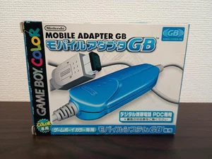 Nintendo Mobile Adapter GB + Mobile Trainer Game Boy Color JAPAN Complete CIB - Picture 1 of 12