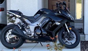 Black Fairing Kit For Kawasaki Z1000SX 2010-2015 Injection Bodywork Ninja 1000 - Picture 1 of 2