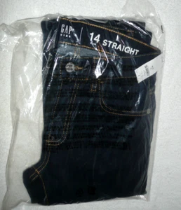 NEW GAP KIDS 14 SLIM STRAIGHT LEG JEANS - Picture 1 of 5