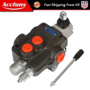 1 Bobina 21 GPM 3600 PSI SAE Interfaccia Valvola di Controllo Direzionale Idraulica Nuova - Foto 1 di 17
