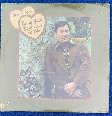SEALED!! Don Gibson - Bring Back Your Love To Me  - 1974 Vinyl LP Brand New Foto 1 de 2